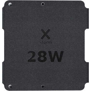 Logo trade promotional gifts image of: Xtorm XR2S28 SolarBooster 28W foldable solar panel