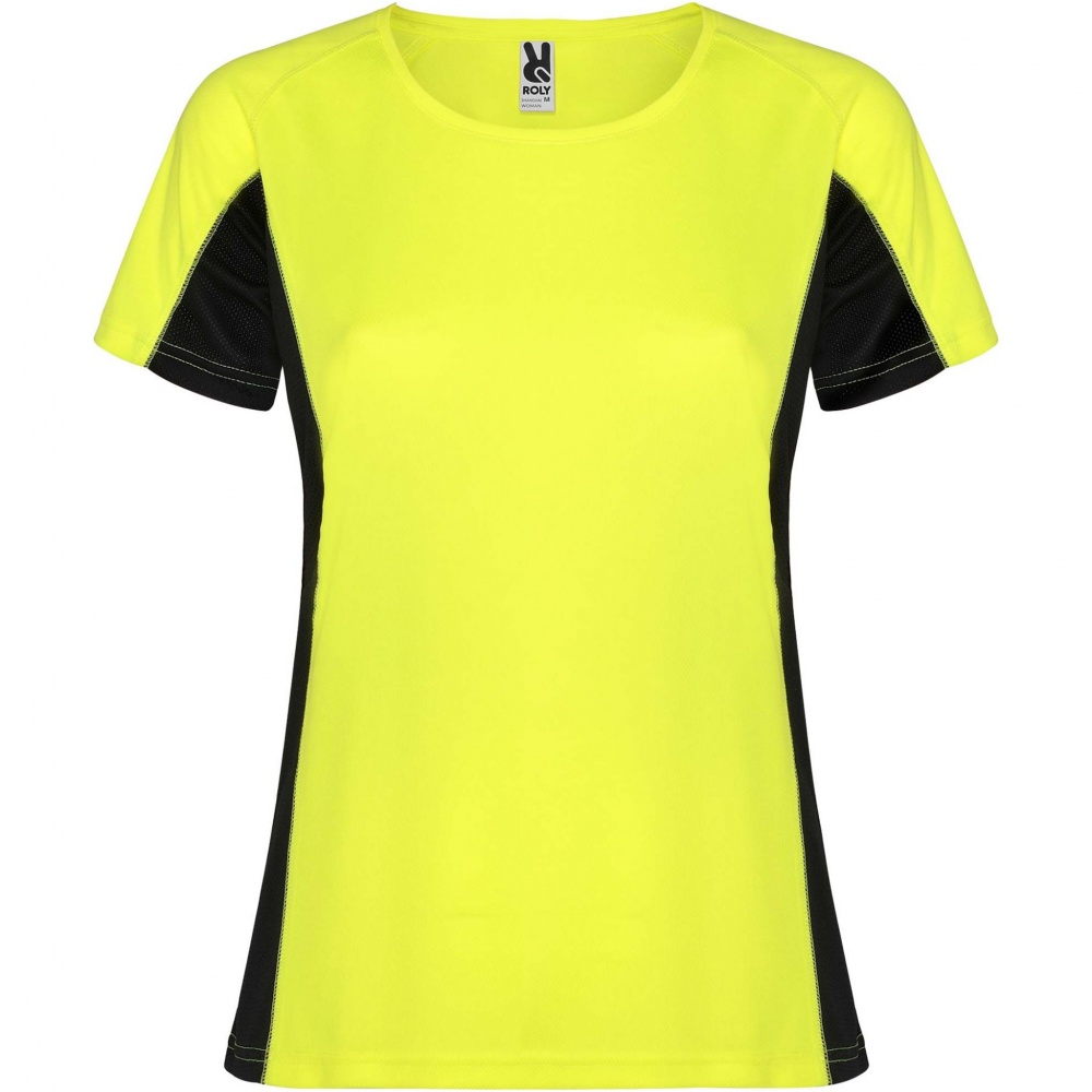 Logo trade promotional giveaways picture of: Shanghai short sleeve women's sports t-shirt