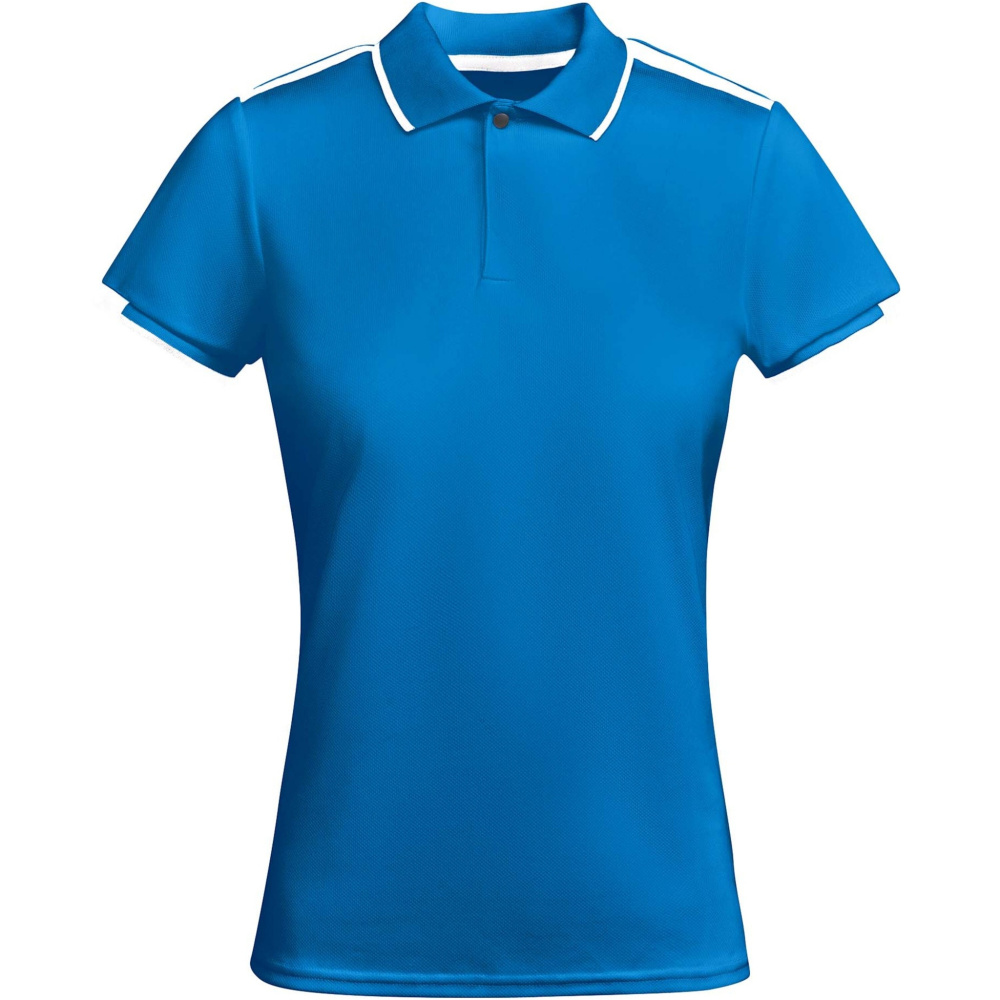 Logo trade promotional giveaways image of: Tamil short sleeve women's sports polo