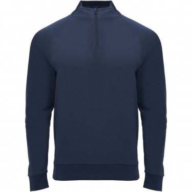 Logo trade promotional merchandise image of: Epiro long sleeve kids quarter zip sweatshirt