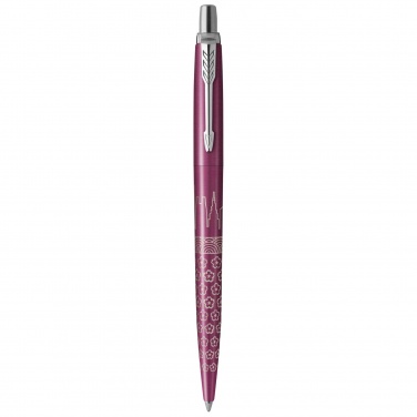 Logotrade corporate gift picture of: Parker Jotter SE Global Icons colour trim ballpoint pen