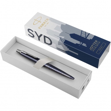 Logo trade promotional product photo of: Parker Jotter SE Global Icons colour trim ballpoint pen