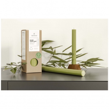 Logo trade promotional products picture of: Originalhome dinner candle matcha