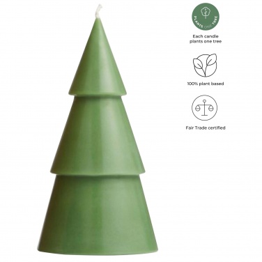 Logotrade promotional product picture of: Originalhome Xmas tree candle - L