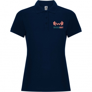 Logo trade promotional giveaway photo of: Pegaso Premium short sleeve women's polo