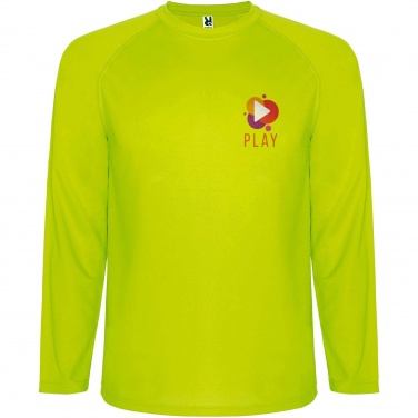Logo trade business gifts image of: Montecarlo long sleeve men's sports t-shirt