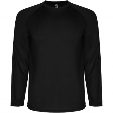 Logo trade advertising products image of: Montecarlo long sleeve kids sports t-shirt