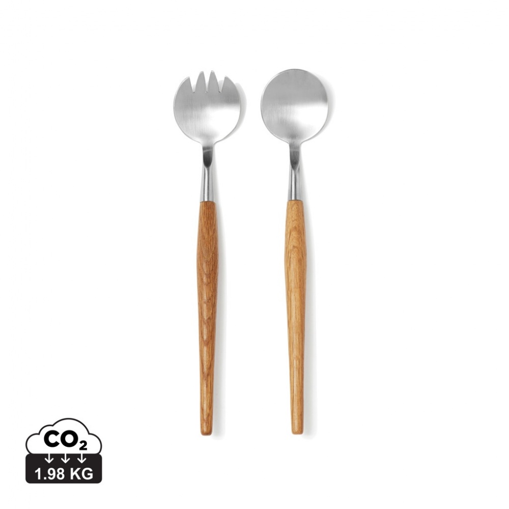 Logo trade advertising products picture of: VINGA Retro serving cutlery
