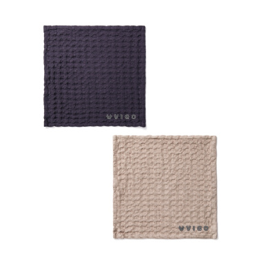 Logotrade advertising product picture of: VINGA Cromer waffle dish cloth, 2 pcs
