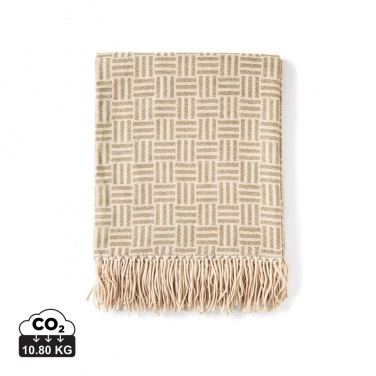 Logo trade business gift photo of: VINGA Lenox blanket