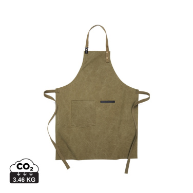 Logotrade promotional item picture of: VINGA Tome GRS recycled canvas Apron