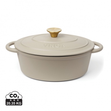 Logo trade promotional item photo of: VINGA Monte enameled cast iron pot 3.5L