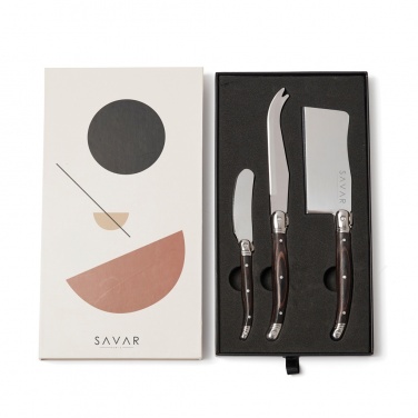 Logo trade corporate gifts image of: VINGA Gigaro cheese knives