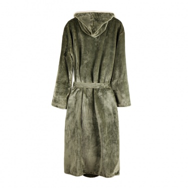Logotrade advertising product picture of: VINGA Louis luxury plush RPET robe size L-XL