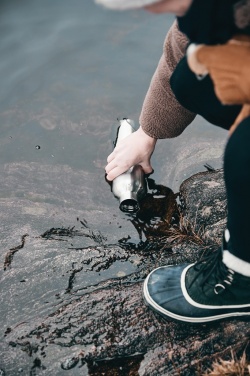 Logotrade promotional giveaways photo of: VINGA Miles Large Thermos Bottle 1000 ml