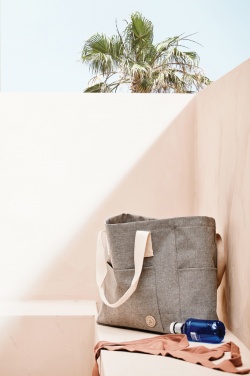 Logo trade promotional giveaways picture of: VINGA Sortino beach bag