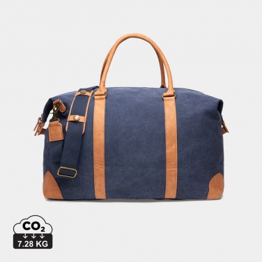 Logotrade business gift image of: VINGA Bosler RCS recycled canvas weekend bag