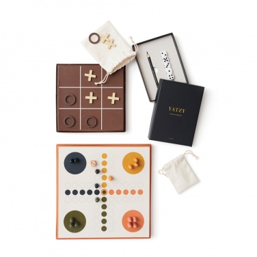 Logo trade promotional products picture of: VINGA Criss-cross coffee table game