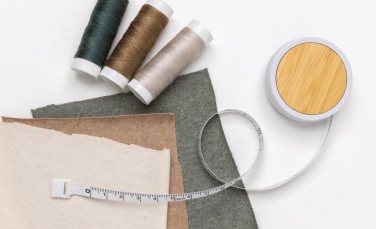 Logo trade promotional product photo of: RCS recycled plastic & bamboo tailor tape