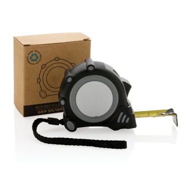 Logo trade promotional merchandise photo of: RCS recycled plastic Grip 5M/19mm tape