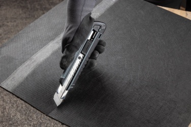 Logotrade corporate gift image of: Refillable RCS rplastic heavy duty snap-off knife soft grip