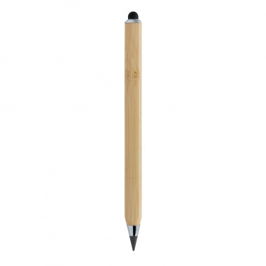 Logo trade promotional gift photo of: Eon bamboo infinity multitasking pen