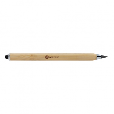 Logo trade corporate gifts picture of: Eon bamboo infinity multitasking pen