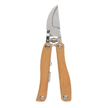 Logo trade advertising products picture of: Wooden garden multi-tool