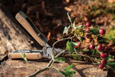 Logotrade promotional product picture of: Wooden garden multi-tool
