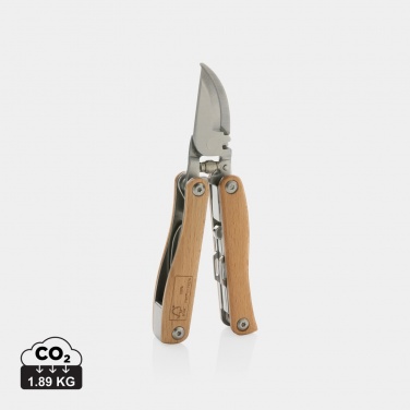 Logotrade business gift image of: Wooden garden multi-tool