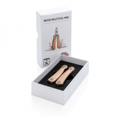 Logotrade promotional items photo of: Wood multitool mini