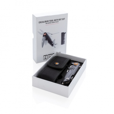 Logo trade promotional items image of: Excalibur tool with bit set