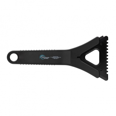 Logotrade business gift image of: Polard RCS certified recycled plastic 3-in-1 ice scraper