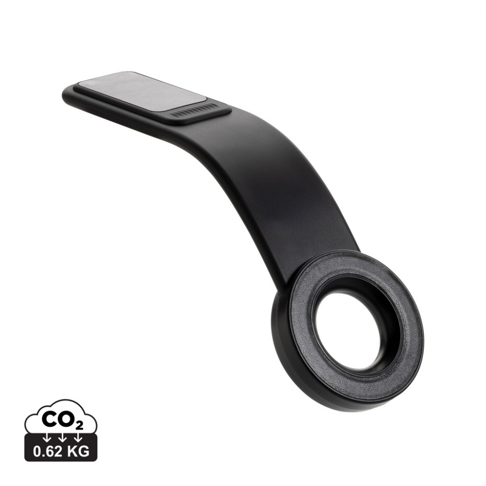Logo trade corporate gifts image of: DriveGrip RCS recycled plastic universal magnetic car holder
