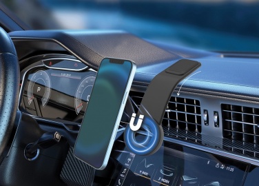 Logotrade promotional gift picture of: DriveGrip RCS recycled plastic universal magnetic car holder