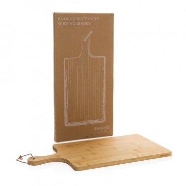Logotrade promotional merchandise picture of: Ukiyo bamboo rectangle serving board