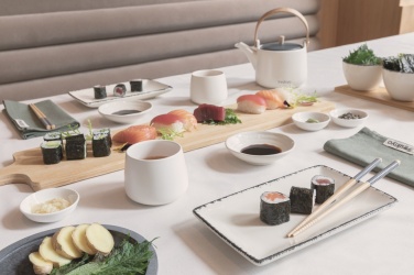 Logo trade promotional giveaway photo of: Ukiyo Aware™ 180gr rcotton table cloth 250x140cm