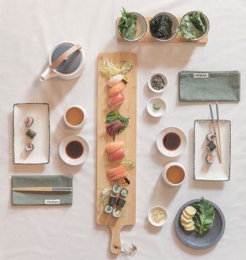Logo trade promotional gifts image of: Ukiyo Aware™ 180gr rcotton table cloth 250x140cm