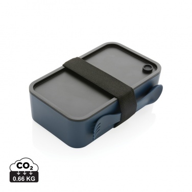 Logotrade advertising product picture of: GRS recycled PP lunch box with spork