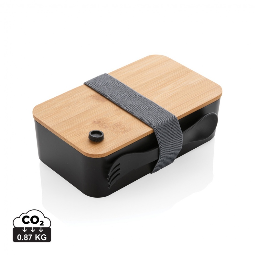 Logotrade promotional giveaway image of: RCS RPP lunchbox with bamboo lid