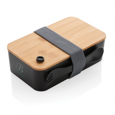Logo trade advertising products picture of: RCS RPP lunchbox with bamboo lid