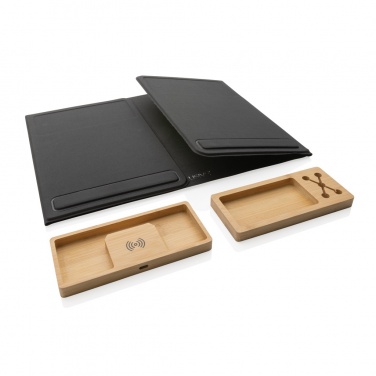 Logo trade promotional giveaway photo of: Impact AWARE RPET Foldable desk organizer with laptop stand