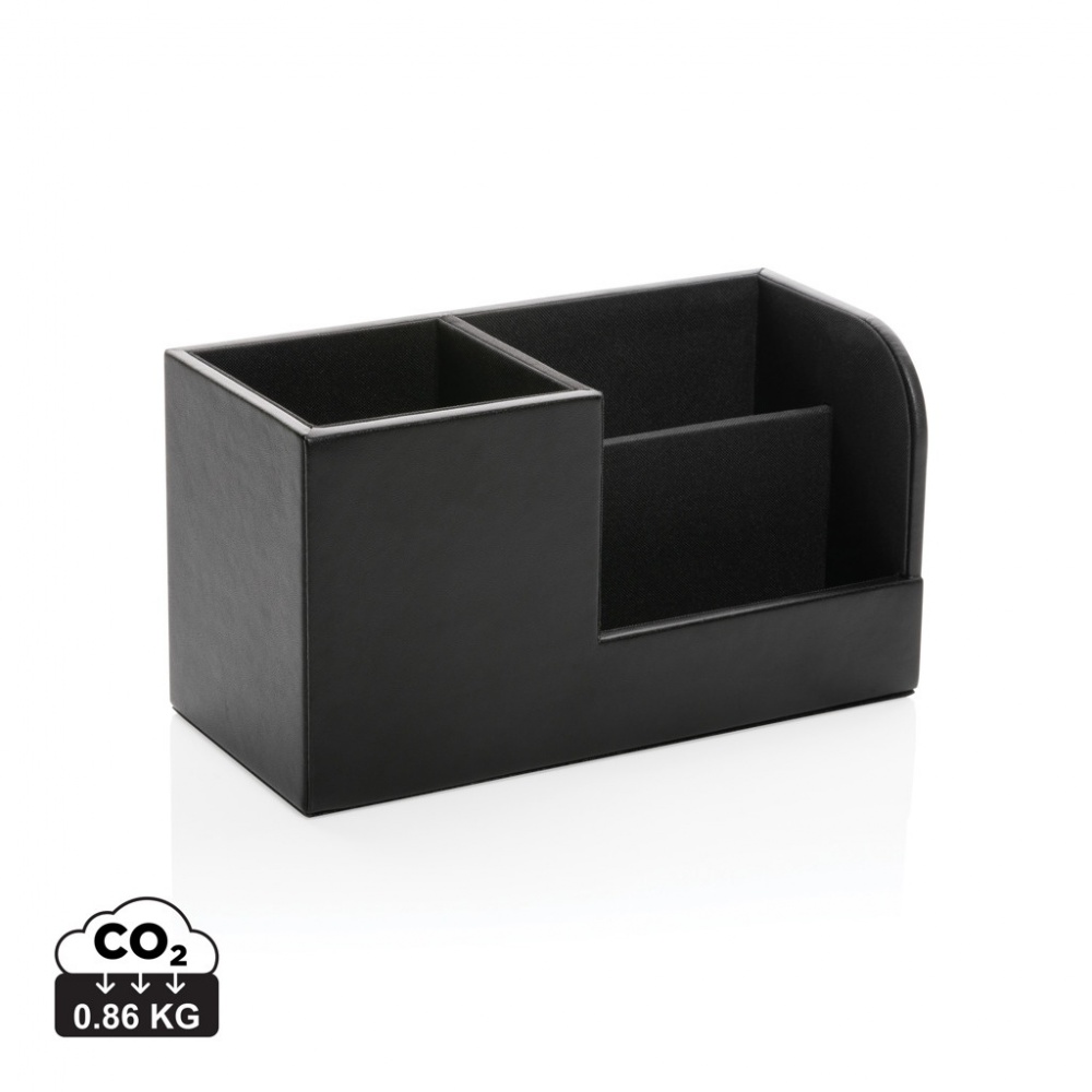 Logotrade promotional items photo of: Swiss Peak RCS recycled PU Desk organiser