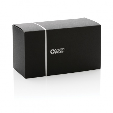 Logotrade advertising products photo of: Swiss Peak RCS recycled PU Desk organiser