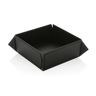 Logotrade promotional item picture of: Swiss Peak RCS recycled PU foldable magnetic storage tray