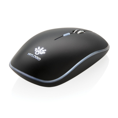 Logo trade advertising products picture of: Light up logo wireless mouse