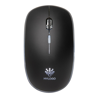 Logo trade business gift photo of: Light up logo wireless mouse