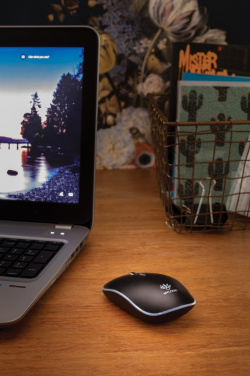 Logo trade corporate gift photo of: Light up logo wireless mouse