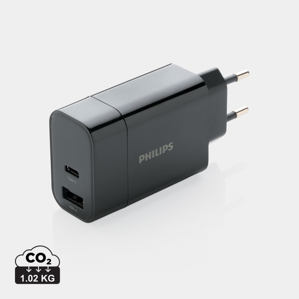 Logo trade promotional product photo of: Philips ultra fast PD wall charger