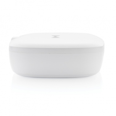Logo trade business gifts image of: UV-C steriliser box with 5W wireless charger